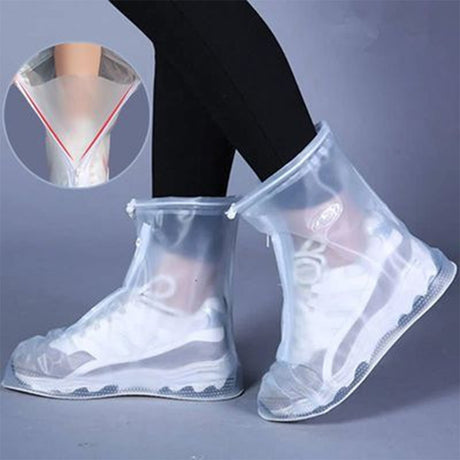 Waterproof, non-slip reusable shoe covers (PVC/silicone sole) – for rain/snow, unisex. - V.I.P Digital Presence