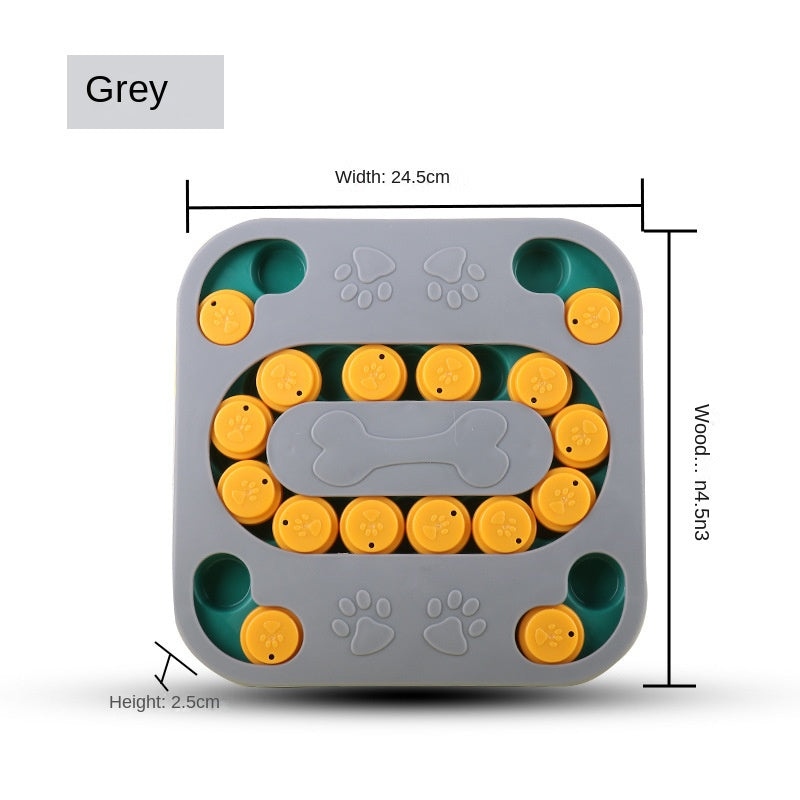 Interactive Slow Feeder Dog Bowl - Puzzle Toy for Pets - V.I.P Digital Presence