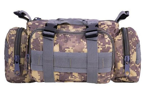 Black Hawk Commandos Multi-function Practical Waist Pack  Handlebar military Camouflage Shoulder Bag for outdoor sports activities - V.I.P Digital Presence