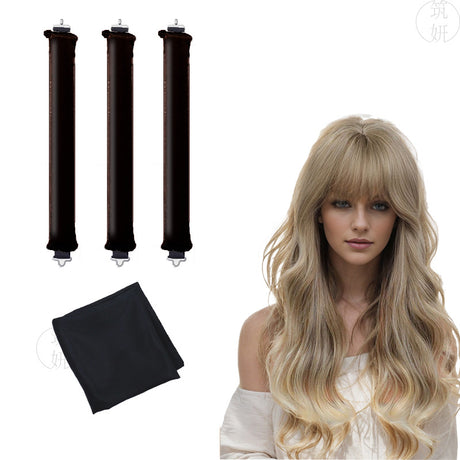 Sleeping lazy heatless hair curler simple big wave bold curling iron - V.I.P Digital Presence