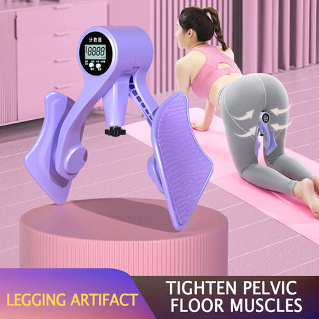 Digital Counter Hip Trainer Leg Trainers Pelvic Floor Muscle Strength Adjustable Leg Exerciser Inner Thigh Fitness Equipment - V.I.P Digital Presence