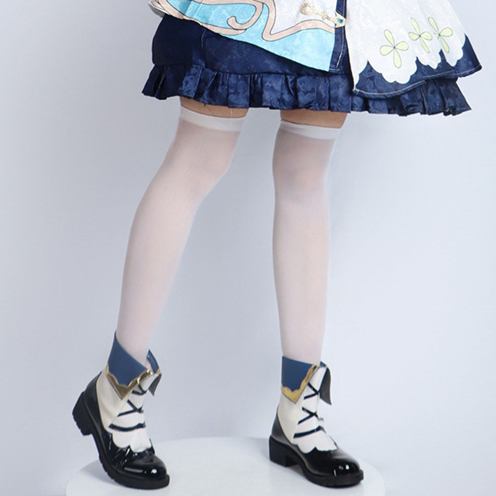 Genshin Impact cosplay animation clothing anime game Luoli girl Mond Barbara cos clothing matching shoes - V.I.P Digital Presence