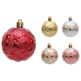 Christmas 6cm Decorative Ball with Starry Sky Relief, Christmas Electroplating Ball Pendant, Venue Decoration Ball - V.I.P Digital Presence
