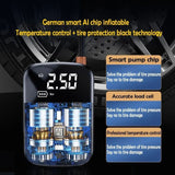 Car mounted wireless inflation pump car mini inflation pump household car dual-use high-pressure air pump - V.I.P Digital Presence