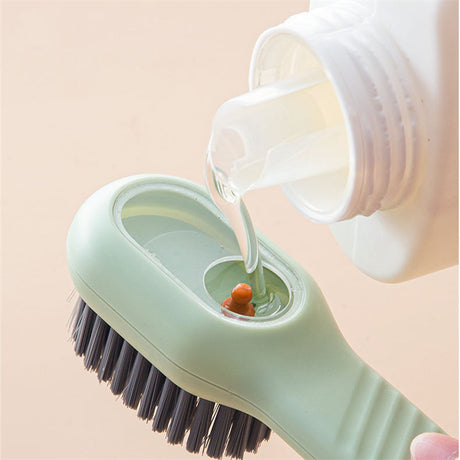 Multi Functional Shoe Brush Press Type Automatic Liquid Detergent Brush - V.I.P Digital Presence