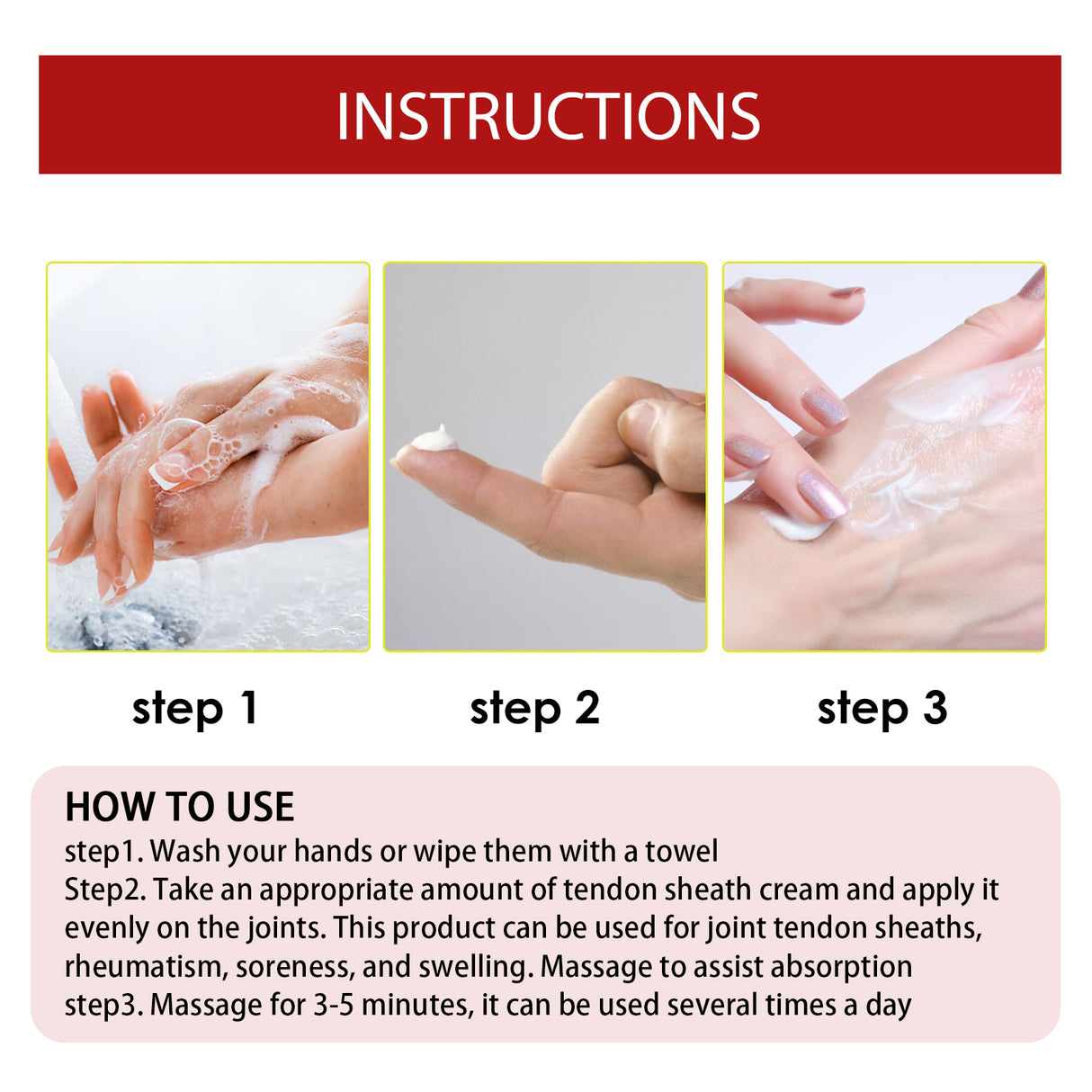 Tendon Sheath Repair Cream, Neck Muscles And Waist Discomfort Joint Soreness And Activating Collaterals Massage Cream - V.I.P Digital Presence