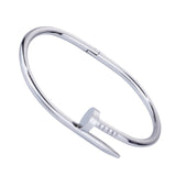 Diamond titanium steel bracelet for women, light luxury, non fading card home nail bracelet - V.I.P Digital Presence