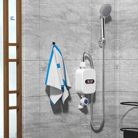 220V/110V 3500W instant electric water heater fast heating mini small electric kitchen treasure thermostatic shower shower set - V.I.P Digital Presence