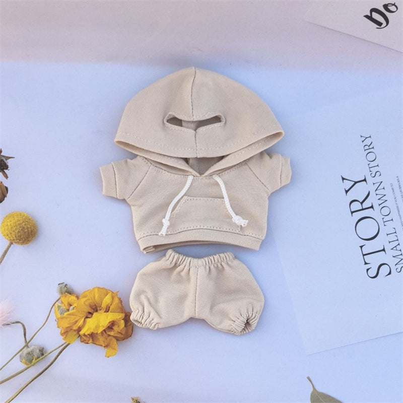 17cm Vinyl Macaron Plush Keychain Pulling Cloth Pendant Labubu Doll for Hoodie Pants Set - V.I.P Digital Presence