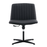 Black High Grade Pu Material. Home Computer Chair Office Chair Adjustable 360 ° Swivel Cushion Chair - V.I.P Digital Presence