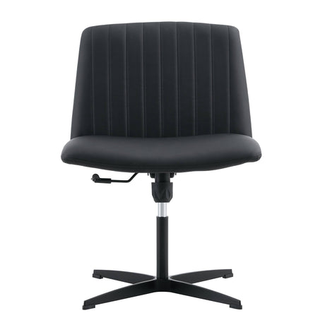 Black High Grade Pu Material. Home Computer Chair Office Chair Adjustable 360 ° Swivel Cushion Chair - V.I.P Digital Presence