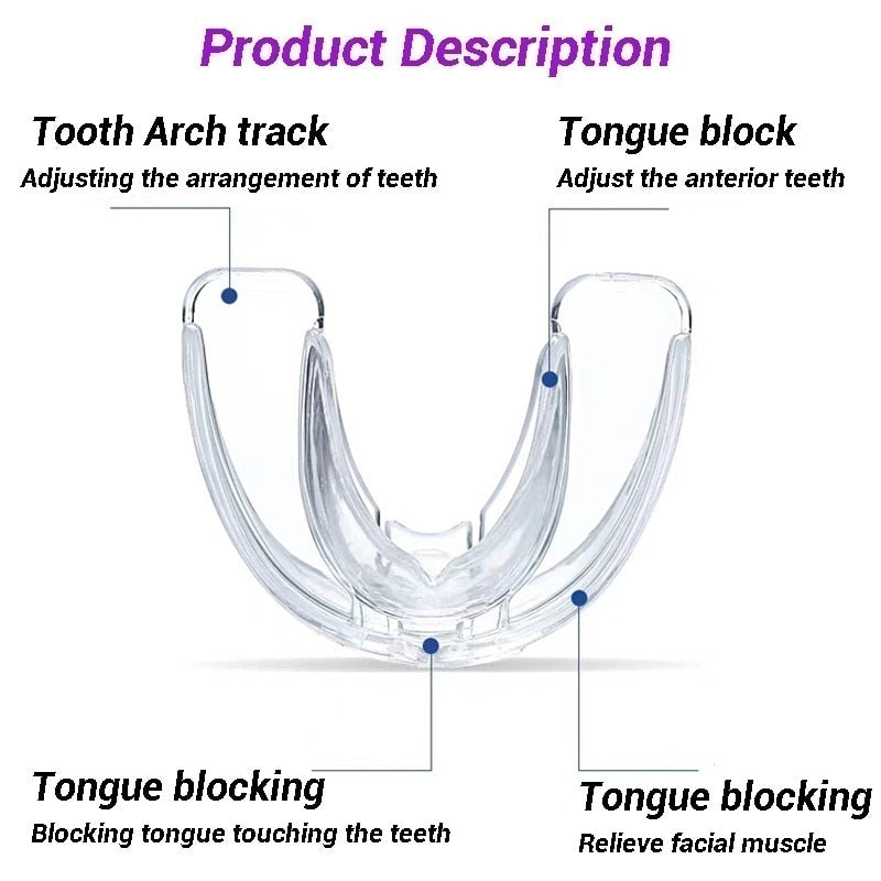 3 Stages Dental Orthodontic Braces Appliance Braces Alignment Trainer Teeth Retainer Bruxism Mouth Guard Teeth Straightener - V.I.P Digital Presence