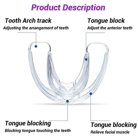 3 Stages Dental Orthodontic Braces Appliance Braces Alignment Trainer Teeth Retainer Bruxism Mouth Guard Teeth Straightener - V.I.P Digital Presence
