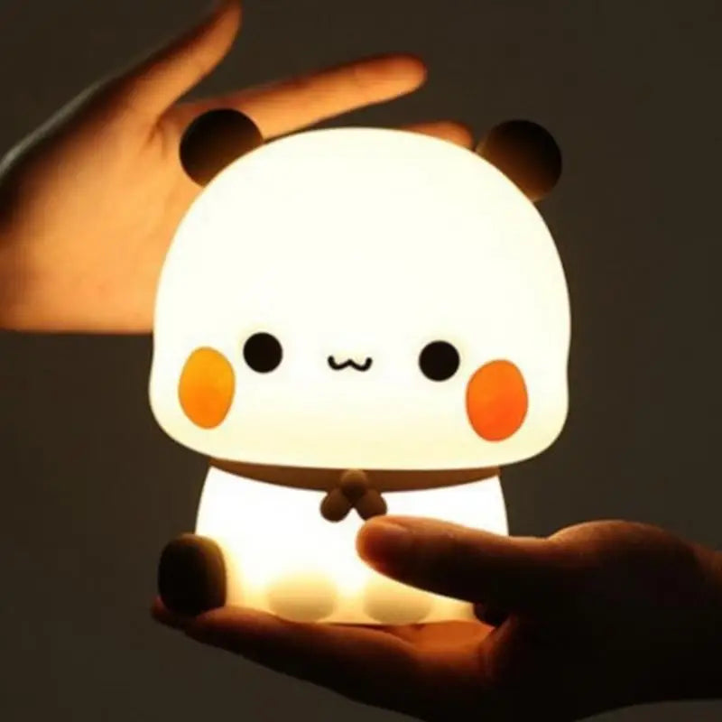 Cute Panda Night Light LED Squishy Novelty Animal Touch Night Lamp 3 Modes Dimmable Baby kids Bedroom Night light Pat Lamp - V.I.P Digital Presence