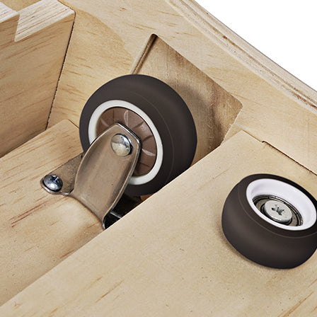 Cat Exercise Wheel for Indoor Cats, Cat Running Wheel with Carpeted Runway 37" Natural Wood Color - V.I.P Digital Presence