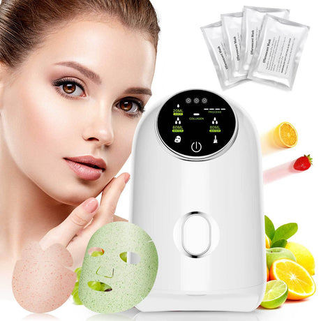 Smart LCD Touch Screen Fruit And Vegetable Mask Machine DIY Homemade Home Moisturizing Mask Machine Beauty Instrument - V.I.P Digital Presence