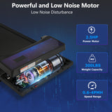 New 8.10 Walking Pad Under Home Desktop Treadmill -2.5HP Walking Treadmill 0.6-4MPH 300LBS Capacity Remote Control Battery - V.I.P Digital Presence