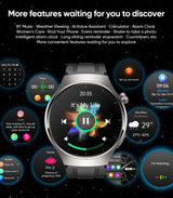 Smart watch non-invasive blood glucose measurement AMOLED ECG heart rate monitoring Bluetooth call sports watch - V.I.P Digital Presence