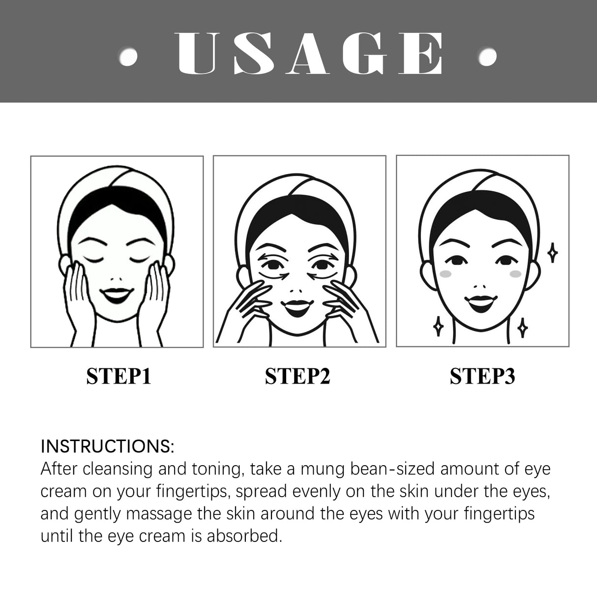 Firming Eye Cream, Reduces Dark Circles, Hydrates, Anti-Wrinkles And Tightens Eye Skin Eye Cream