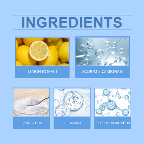 Oxygen Toilet Cleaner Powder, Easy Decontamination Keep Clean With A Quick Blistering Toilet Cleaner - V.I.P Digital Presence