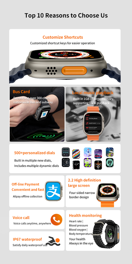 M9 Ultra Max  Smart Bracelet - V.I.P Digital Presence