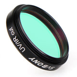 SVBONY 1.25'' UHC + UV-IR+CLS 3 uds Filtros de eliminación de contaminación lumínica para telescopios astronómicos Ocular Observaciones de profundidad 