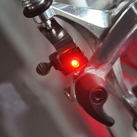 Waterproof Cycling Brake Bike Light Mount Tail Rear Bicycle Light LED High Brightness Red LED lamp Cycling Accessories - V.I.P Digital Presence