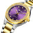 MISSFOX 2742 Elegant Woman Watch Luxury Brand Female Wristwatch Japan Movt 30M Waterproof Gold Expensive Analog Geneva Quartz Watch - V.I.P Digital Presence