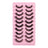 New Russian Volume False Eyelashes DD Curved Thick Eyelashes Ten Pairs Of Chemical Fiber Natural Charm Eyelashes - V.I.P Digital Presence