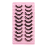 New Russian Volume False Eyelashes DD Curved Thick Eyelashes Ten Pairs Of Chemical Fiber Natural Charm Eyelashes - V.I.P Digital Presence