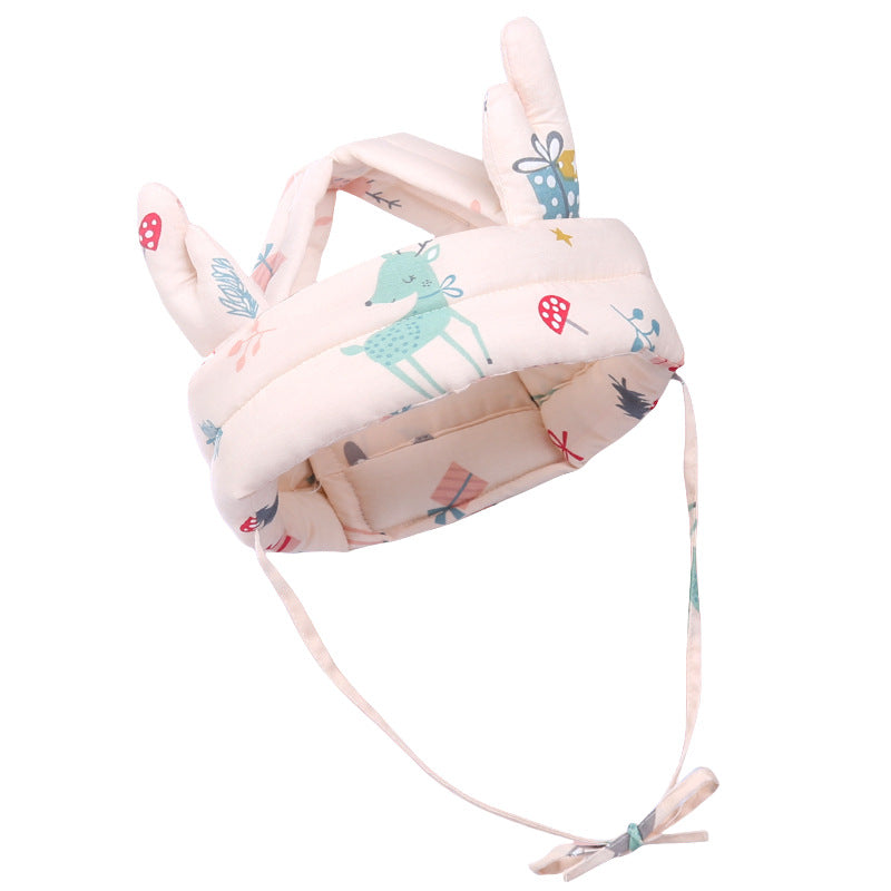 Baby anti-collision hat baby walking anti fall hat children's anti fall head protection hat safe breathable and washable - V.I.P Digital Presence