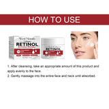Retinol Firming Cream, Lightening Wrinkles, Anti-Aging Moisturizing, Firming And Anti-Wrinkle Cream