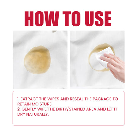 Clothes Decontamination Wipes Deep Clean Stain And Stain Protection Clothes Cleaning Wipes - V.I.P Digital Presence