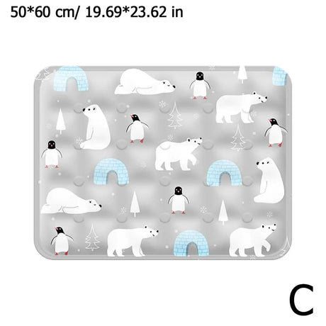 Summer Pet Cooling Pad Ice Crystal Gel Cool Down Cat To Dog Pet Grasp Bed Resistance Collapsible Rectangle Pad Accessories - V.I.P Digital Presence