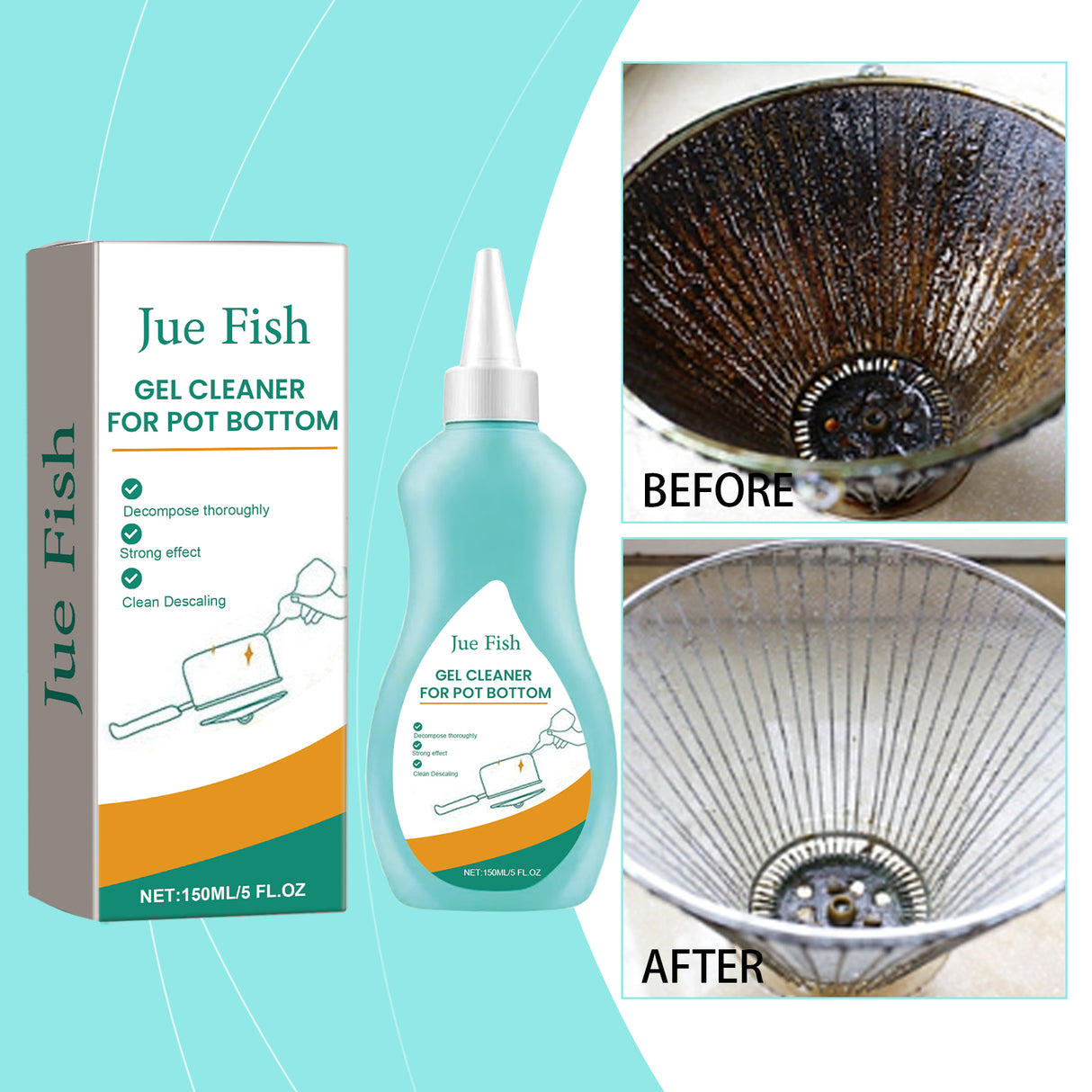 Kitchen Cleaner, Cooktop Range Hood Cooker Clean Oil Stains Black Dirt On The Bottom Of The Pan Cleanser - V.I.P Digital Presence