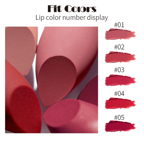 Fit Colors Mini Capsule Matte Lipstick Matte Velvet Does Not Fade Portable Mini Lipstick - V.I.P Digital Presence