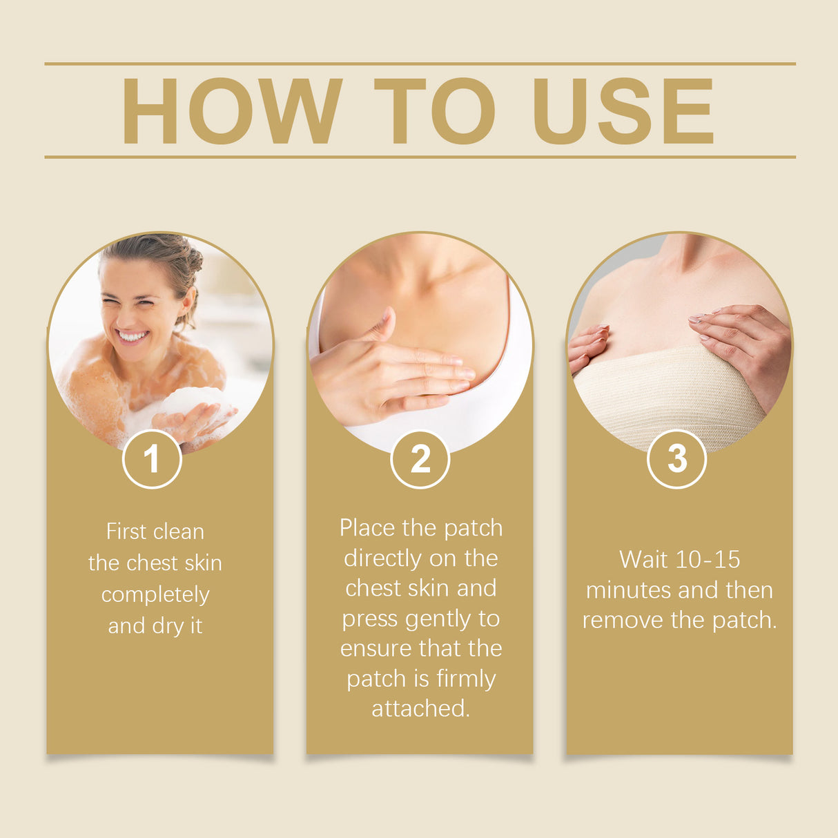 Women's Chest Patch, Women's Chest Patch Nourishing Care Chest Lightweight Breathable Invisible Patch - V.I.P Digital Presence