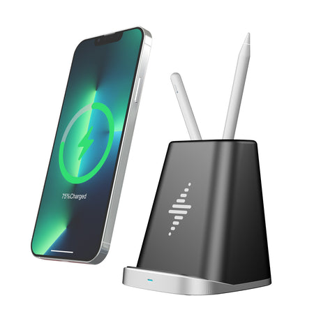 Pen Holder Wireless Charger For Apple iPhone13/12Pro Mobile Phone Samsung S21/NOTE20 Wireless Charger - V.I.P Digital Presence