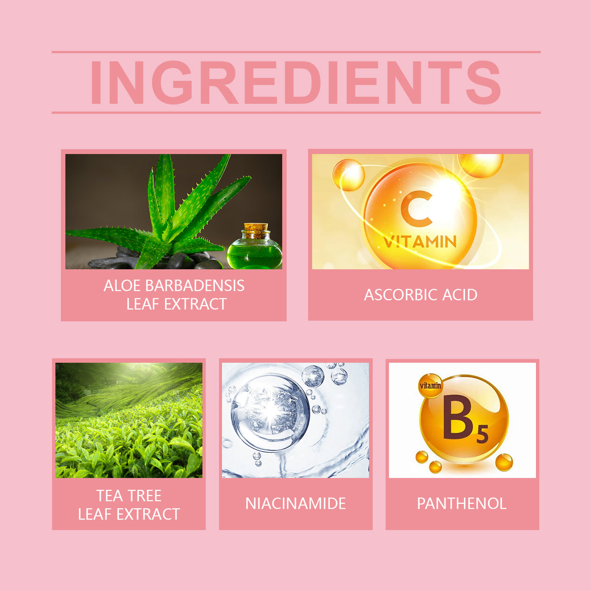 Aloe Vera Moisturizing Water, Repair Facial Skin Hydrating, Moisturizing, Clear, Elastic And Improve The State