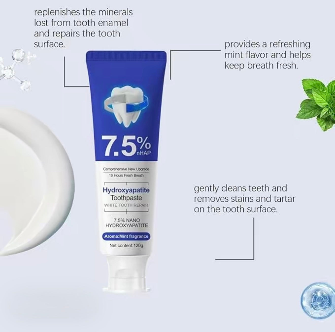 Vip Toothpaste NanoSmile Repair Toothpaste – V.I.P Digital Presence