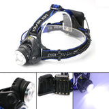 Zoomable Headlight XML T6 2000 Lumens 3 Modes LED  Zoom Focus Waterproof Use AA - V.I.P Digital Presence