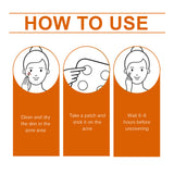 Facial Acne Patch, Repair Facial Acne Acne Facial Skin Care To Remove Facial Acne