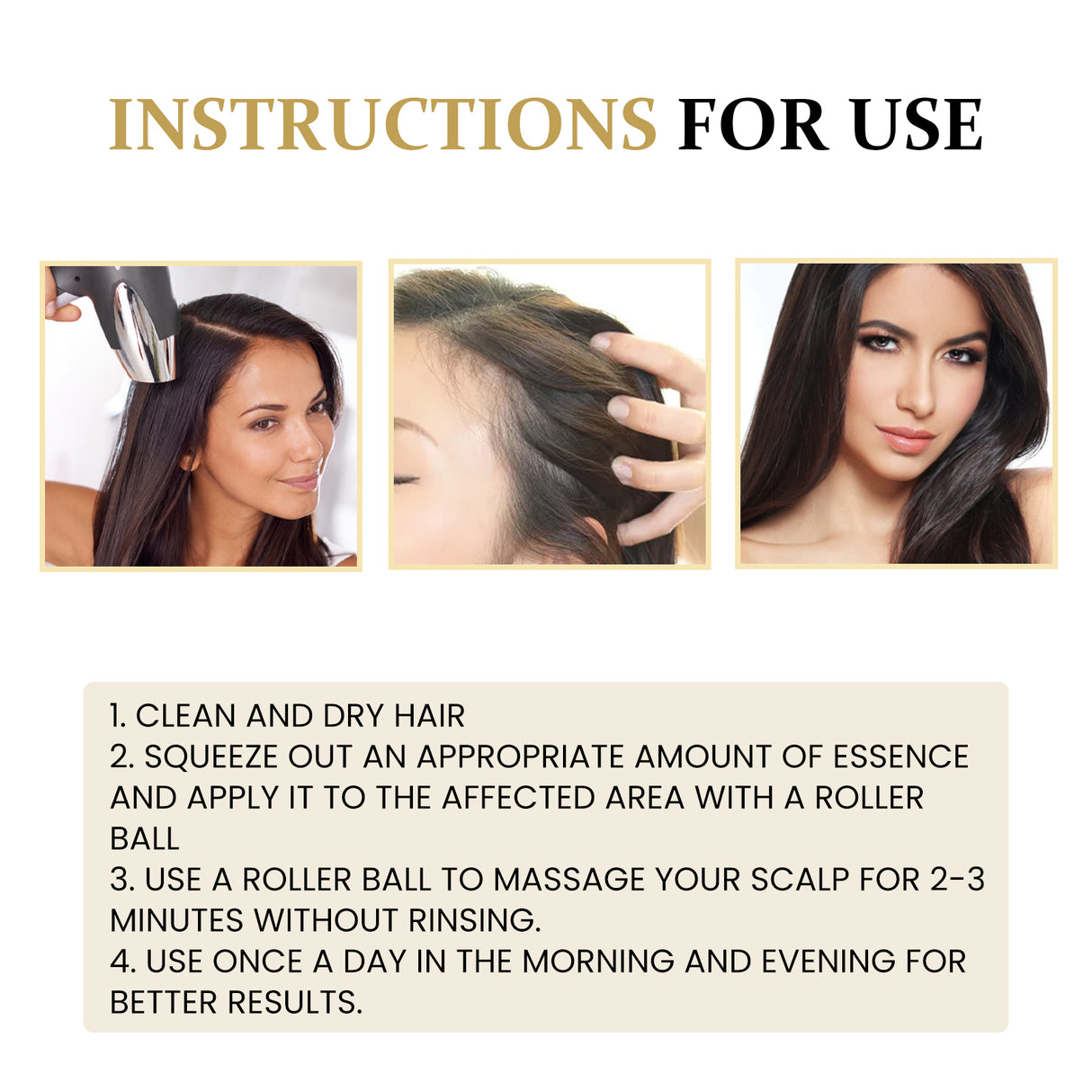 Ginseng Massage Essence, Moisturizes Scalp Strengthens Hair Prevents Loss Hair Care Essence - V.I.P Digital Presence