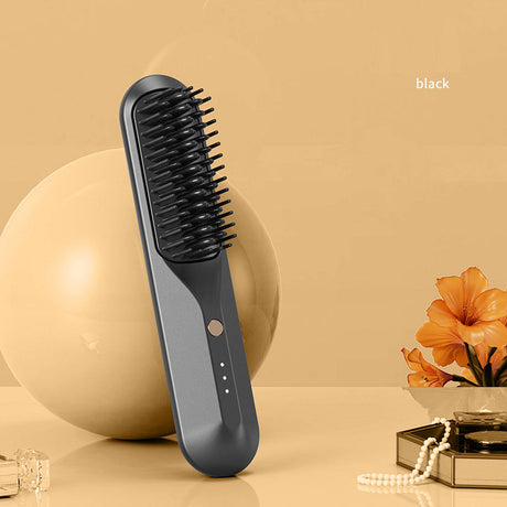 Household and business travel wireless portable electric heating small shape straightening comb - V.I.P Digital Presence