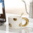 Creative Electroplated Ceramic Mug Office Large Handle Coffee Mug Home Breakfast Cup Juice Cup Milk Cups Couple Water Cup - V.I.P Digital Presence