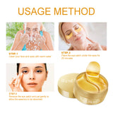 Gold Snail Eye Patch Hydrating Eye Patch Skin Care Around The Eyes