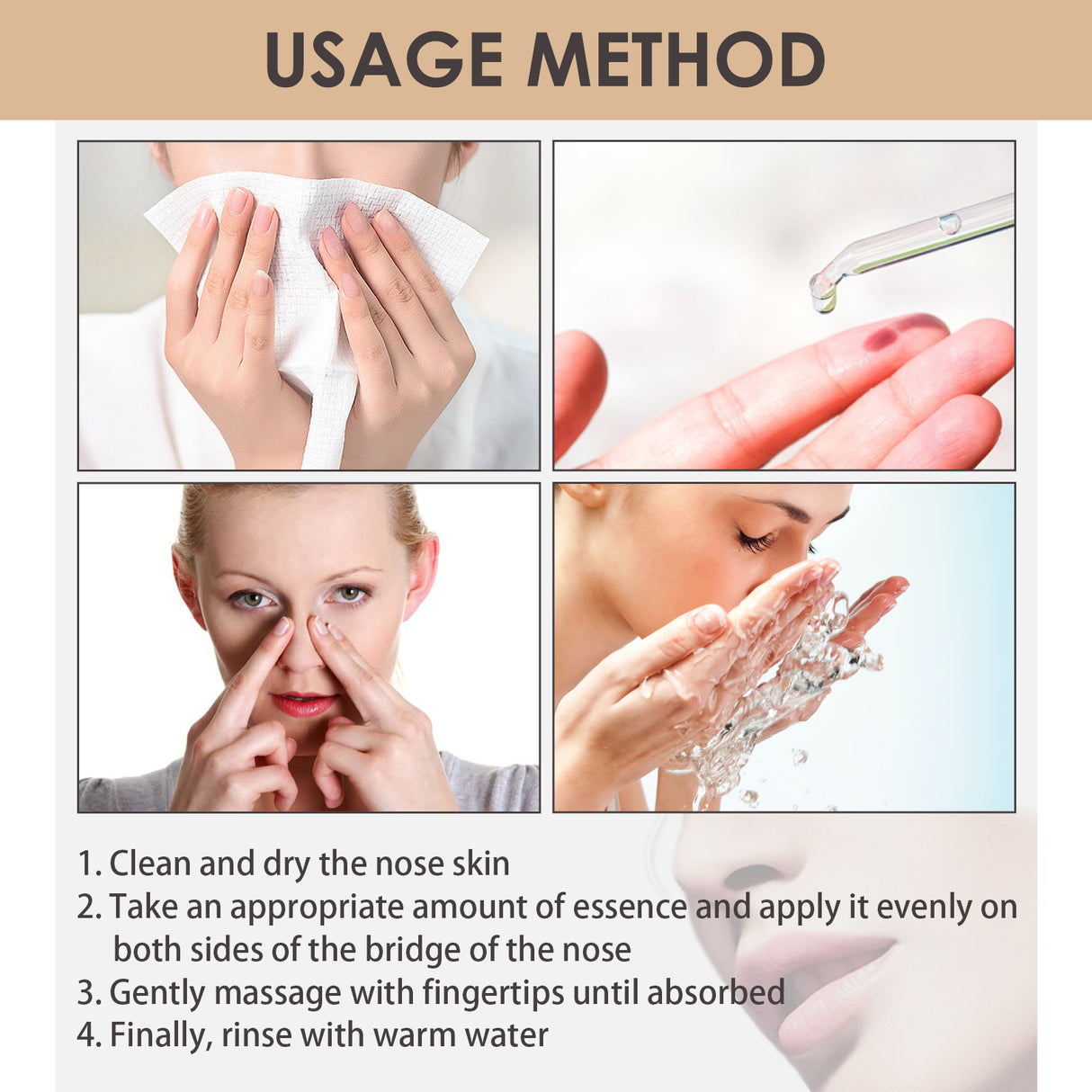 Nose Setting Serum, Nose Firming Massage Nose Straightening And Lifting Nose Bridge Beauty Nose Serum