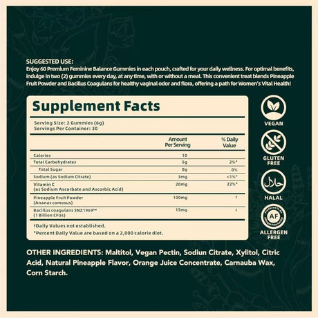 Bagged Women's Balance Soft Gummies Vital Source Nutrition - V.I.P Digital Presence