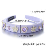 Fashionable Drip Oil Camellia Love Hair Hoop - V.I.P Digital Presence