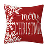 Christmas Snowman Pillow Cover, Big Red Snowman Printed Cushion Cover, Decorative Sofa Cover, Home Furnishings - V.I.P Digital Presence